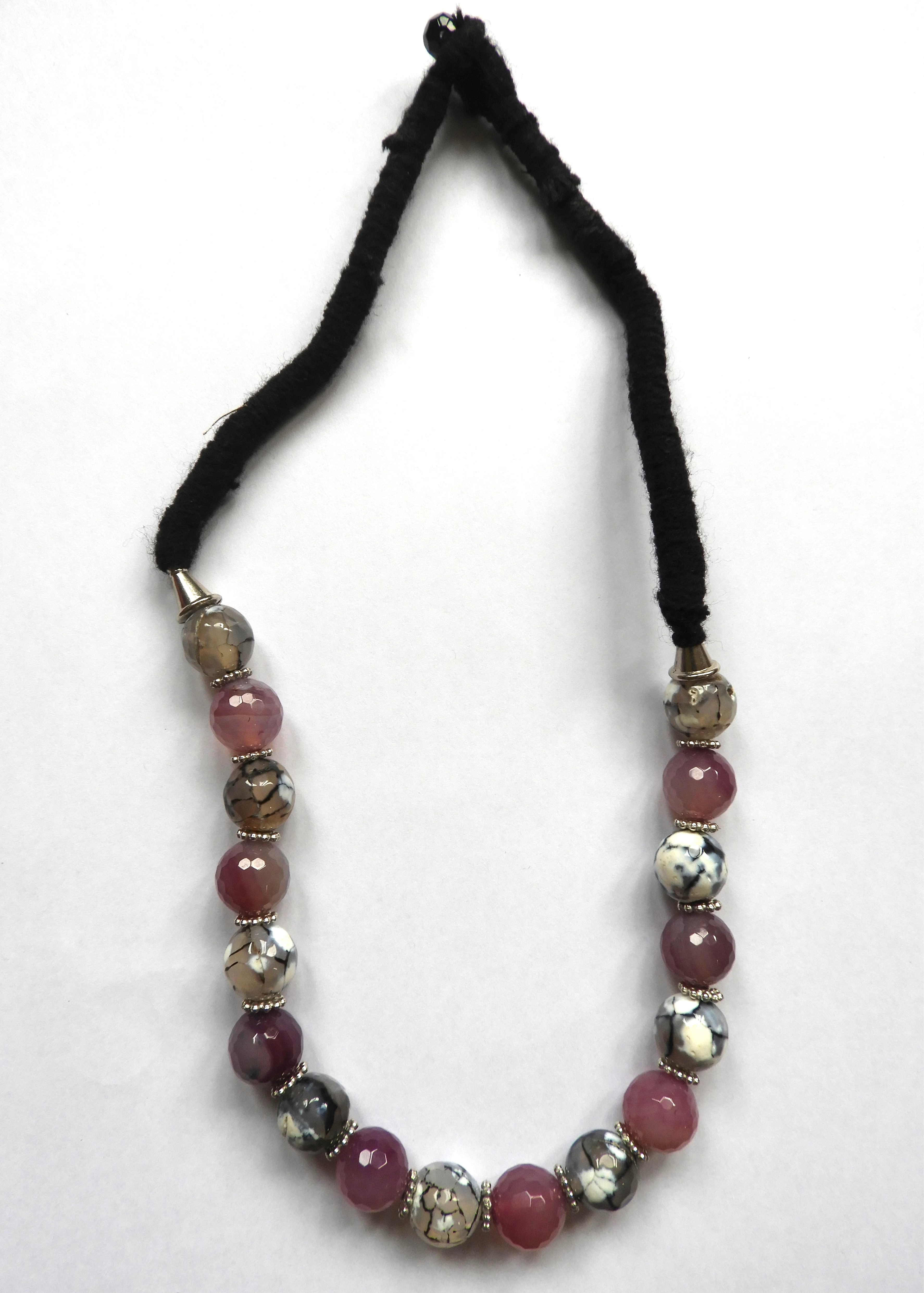 Handcrafted Indian Rubbies Necklace by Sheela Artisanale Creations